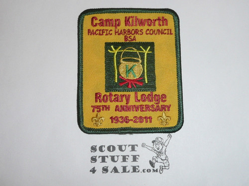 Camp Kilworth Patch, Pacific Harbors Council, 2011