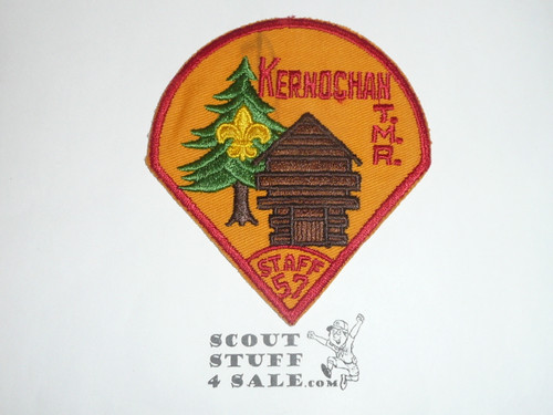 Kernochan at Ten Mile RIver Camp Staff Neckerchief Patch, 1957