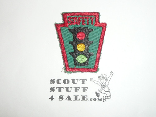 Hidden Valley Scout Camp Safety Activity Patch, Keystone Area Council, 1950's-1960's