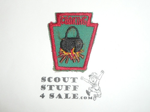 Hidden Valley Scout Camp Cooking Activity Patch, Keystone Area Council, 1950's-1960's