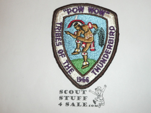 Order of the Arrow 1966 Tribes of the Thunderbird Pow Wow Patch