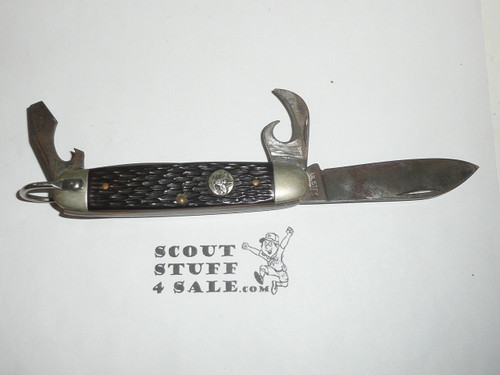 Boy Scout Knife, Ulster Manufacturer, used (CSE17)