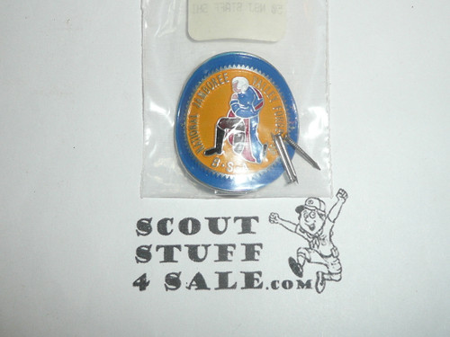 1950 National Jamboree Hiking Staff Emblem