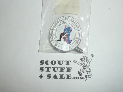 1957 National Jamboree Hiking Staff Emblem