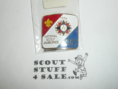 1977 National Jamboree Hiking Staff Emblem