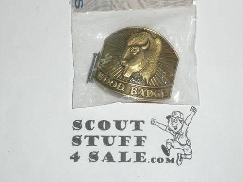 Wood Badge Buffalo Hiking Staff Emblem