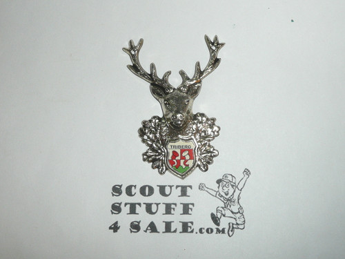 Triberg Crest Stag Hiking Staff Emblem