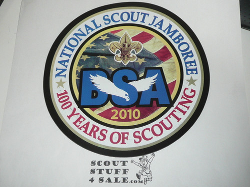 2010 National Jamboree Large Magnet, 6"