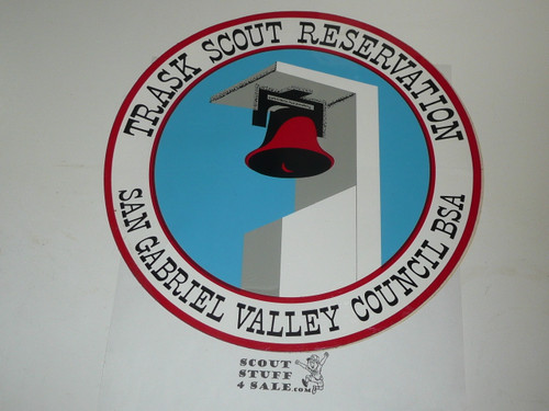 Trask Scout Reservation Large 10" Sticker, San Gabriel Valley Council