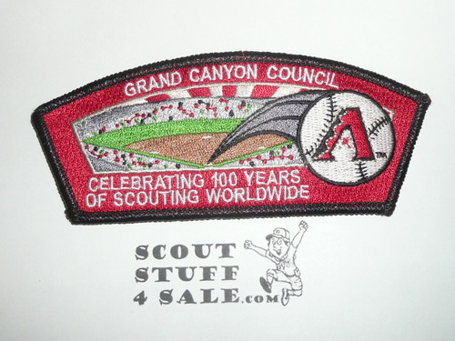 Grand Canyon Council sa15 100th Anniversary World Scouting CSP - Arizona Diamondbacks