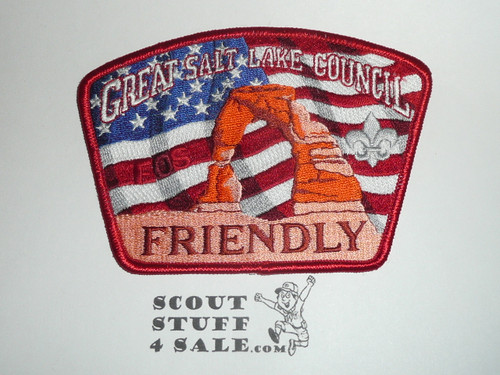 Great Salt Lake Council sa126 Friendly CSP - Scout Law Series