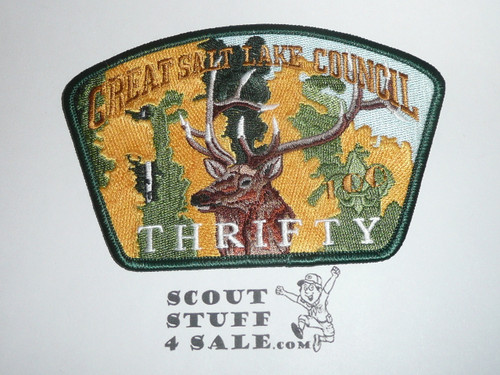 Great Salt Lake Council sa183 Thrifty CSP - Scout Law Series