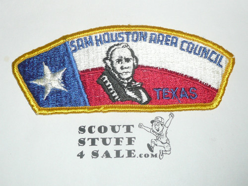 Sam Houston Area Council s2 CSP - Scout, sewn