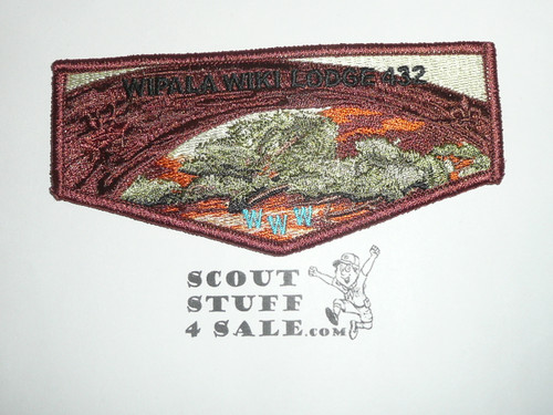 Order of the Arrow Lodge #432 Wipala Wiki s220 Rainbow Bridge Flap Patch