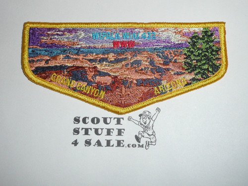 Order of the Arrow Lodge #432 Wipala Wiki s189 Grand Canyon Flap Patch