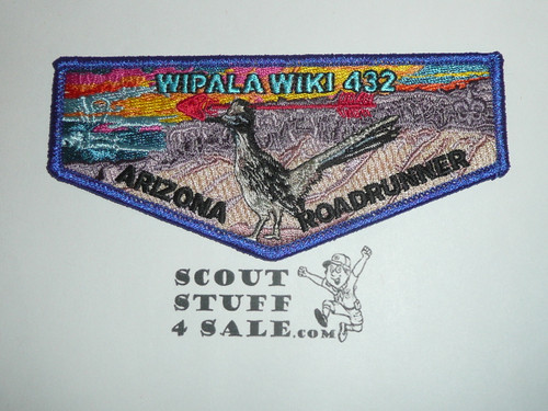 Order of the Arrow Lodge #432 Wipala Wiki s203 Arizona Roadrunner Flap Patch