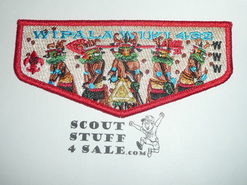 Order of the Arrow Lodge #432 Wipala Wiki s252 65th Anniversary Vigil Flap Patch