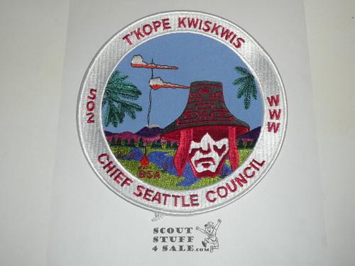 Order of the Arrow Lodge #502 T'Kope Kwiskwis j1b Jacket Patch Patch