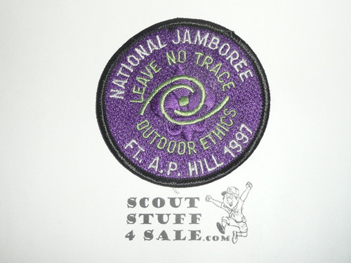 1997 National Jamboree Leave No Trace Outdoor Ethics Patch