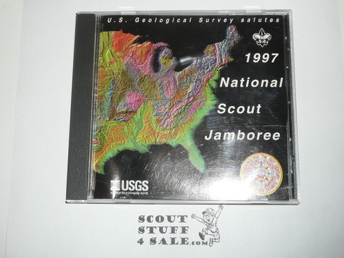 1997 National Jamboree United States Geographical Survey USGS CD-ROM