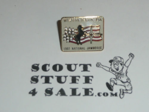 1997 National Jamboree Western Region Enamel Pin