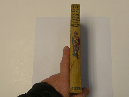 Boy Scouts' Woodcraft Lesson or Proving Their Mettle in the Field, by Archibald Lee Fletcher, 1913 First Edition, Hardbound, Boy Scout Story Book