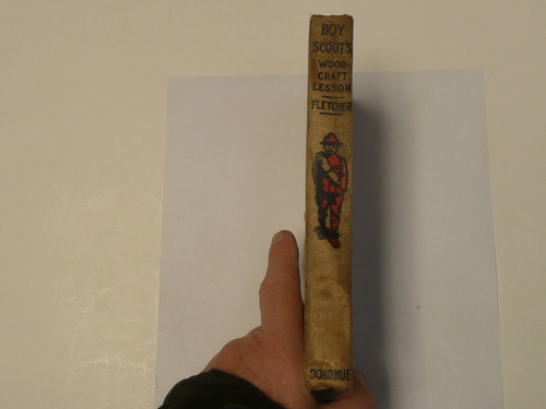 Boy Scouts' Woodcraft Lesson or Proving Their Mettle in the Field, by Archibald Lee Fletcher, 1913 First Edition, Hardbound, Boy Scout Story Book #2