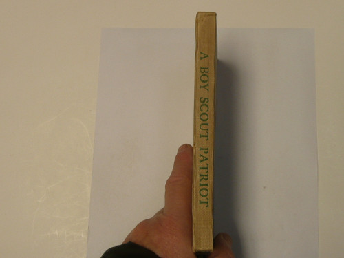 A Boy Scout Patriot, by Edward Griggs, 1921 First Edition, Hardbound, Boy Scout Story Book