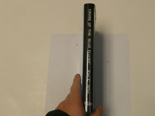 Cruise of the Blu Flujin, By Ken C. Wise, 1987 First Printing, Hardbound with Dust Jacket, Youth Adventure Story Book