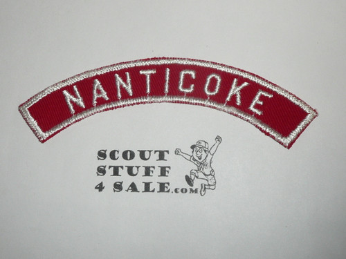 NANTICOKE Red and White Community Strip