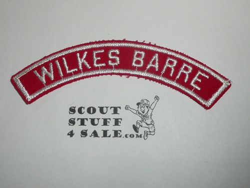 WILKES BARRE Red and White Community Strip