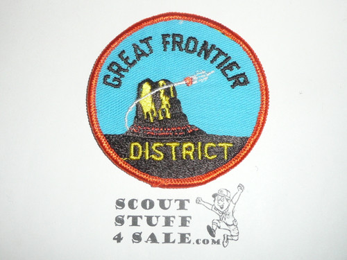 Great Frontier District Patch - Boy Scout