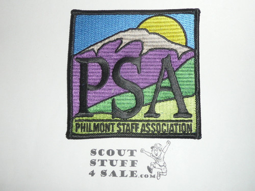 Philmont Scout Ranch, Staff Association Patch, medium blue sku