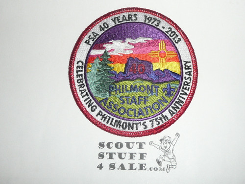 Philmont Scout Ranch, Staff Association 40th Anniversary Patch, 2013