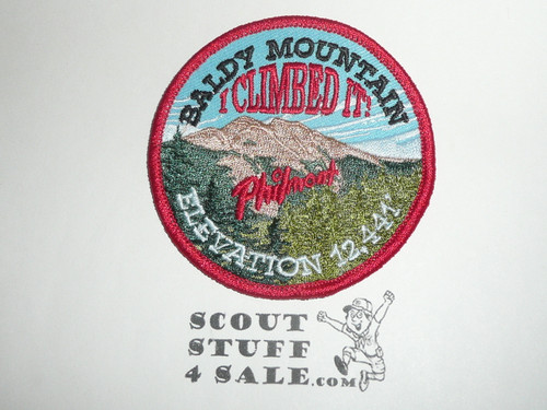 Philmont Scout Ranch, Baldy Mountain Patch, I Climbed It