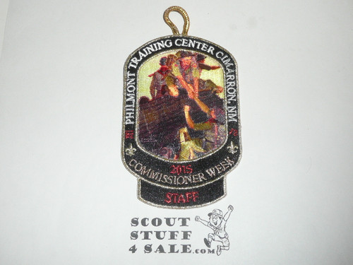 Philmont Scout Ranch, Training Center 2015 Commissioner Week STAFF Patch