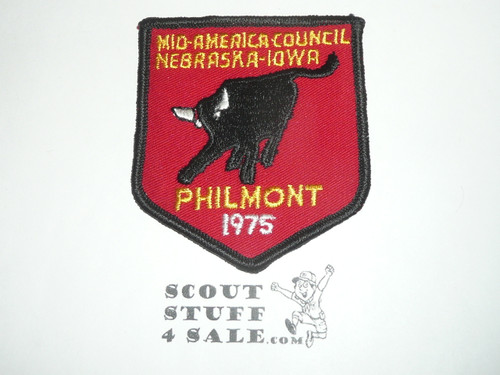 Philmont Scout Ranch, Mid-America Council Contingent Patch, 1975