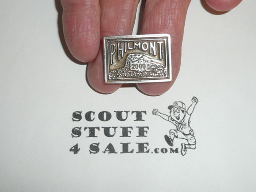 Philmont Scout Ranch, STERLING Silver 2000 Tooth of time Pin
