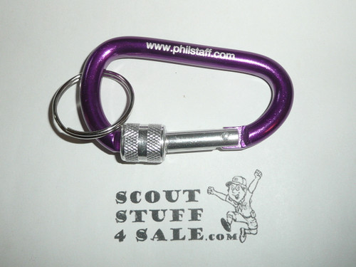 Philmont Scout Ranch, Staff Carabiner, purple