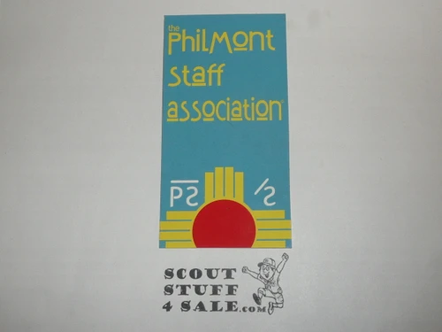 Philmont Scout Ranch, Staff Association Sticker, teal
