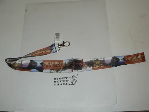 Philmont Scout Ranch Neck Ribbon to hold Identification or Whistle