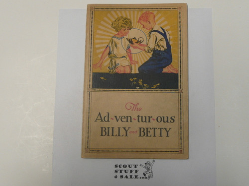 The Jolly Adventures of Billy Van and Betty Camp, By Edward Carney, 1921, Published by Van Camp's