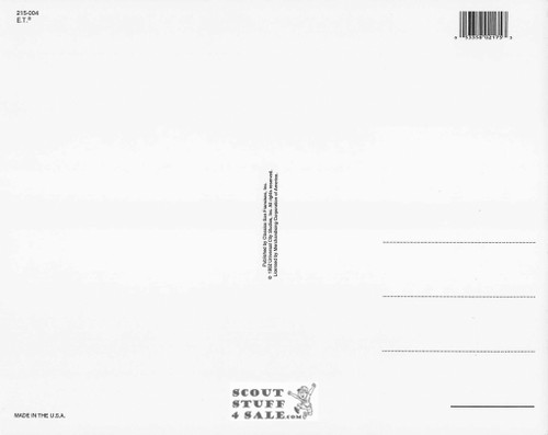 ET Extraterrestrial Movie Postcard Classico SF #215-004, 8x10"