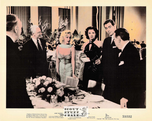 Gentlemen Prefer Blondes Marilyn Monroe Postcard by Classico SF #220-014, 8x10"
