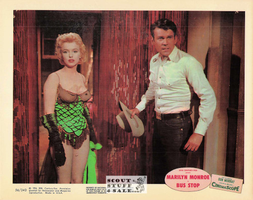 Bus Stop Marilyn Monroe Postcard by Classico SF #220-020, 8x10"