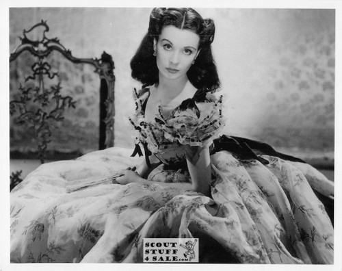 Gone WIth The Wind Vivien Leigh Movie Postcard by Classico SF #220-070, 8x10"