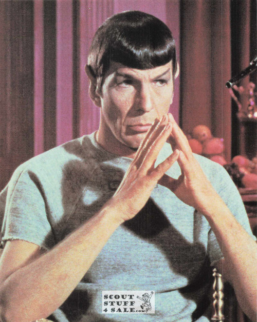 Star Trek TV Series Spock Postcard by Classico SF #220-112, 8x10"