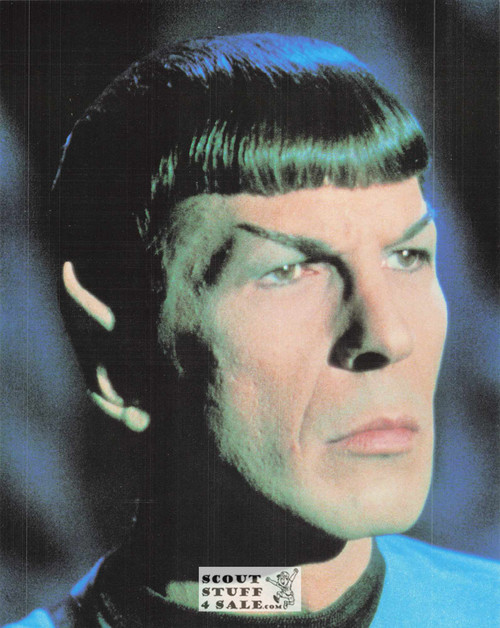 Star Trek TV Series Spock Postcard by Classico SF #220-113, 8x10"