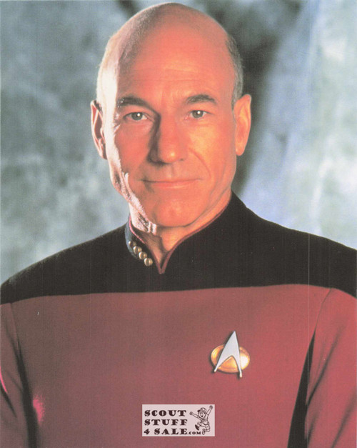 Star Trek Next Generation Picard Postcard by Classico SF #220-116, 8x10"