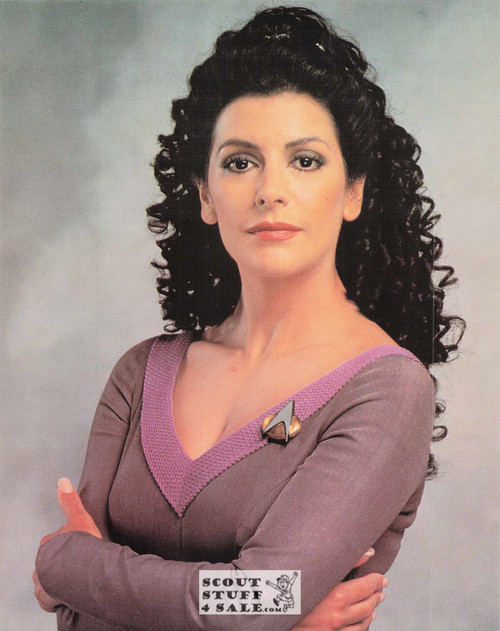Star Trek Next Generation Counselor Troy Postcard by Classico SF #220-118, 8x10"